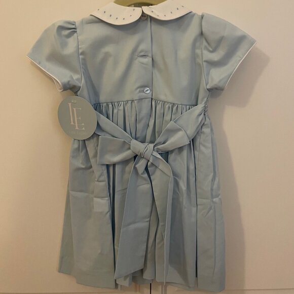 Little English Smocked Peter Pan Dress (NWT) - Picture 3 of 7